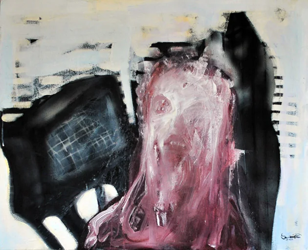 اکریلیک روی بوم — 80 × 60 cm — ۱۳۸۷ — Sara Arianpour
