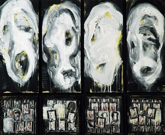 تکنیک ترکیبی — 62 × 52 cm — ۱۳۸۵ — Sara Arianpour