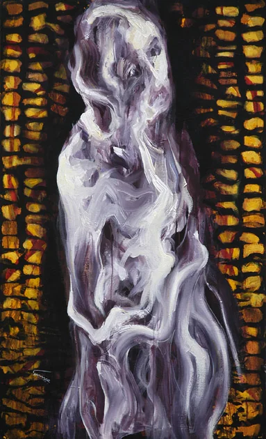 اکریلیک روی بوم — 140 × 85 cm — ۱۳۸۵ — Sara Arianpour