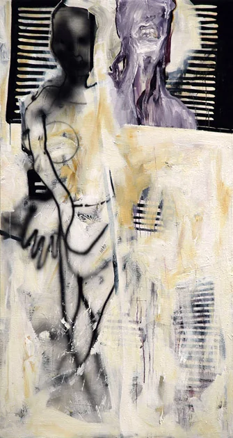 اکریلیک روی بوم — 160 × 85 cm — ۱۳۸۶ — Sara Arianpour