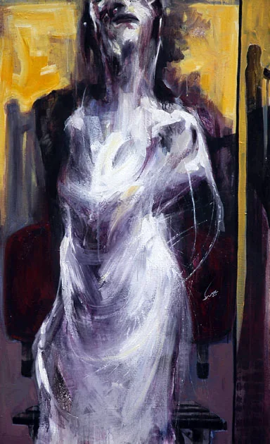 اکریلیک روی بوم — 140 × 85 cm — ۱۳۸۵ — Sara Arianpour