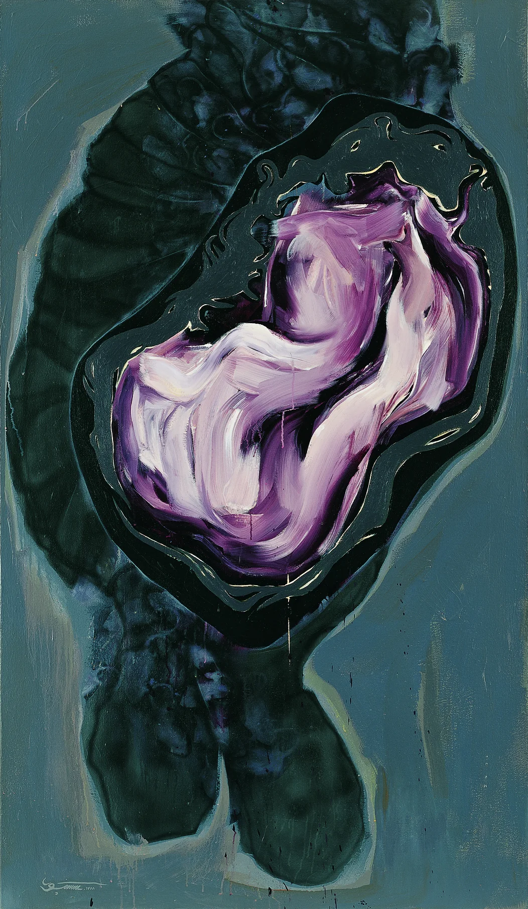 اکریلیک روی بوم — 180 × 105 cm — ۱۳۸۸ — Sara Arianpour