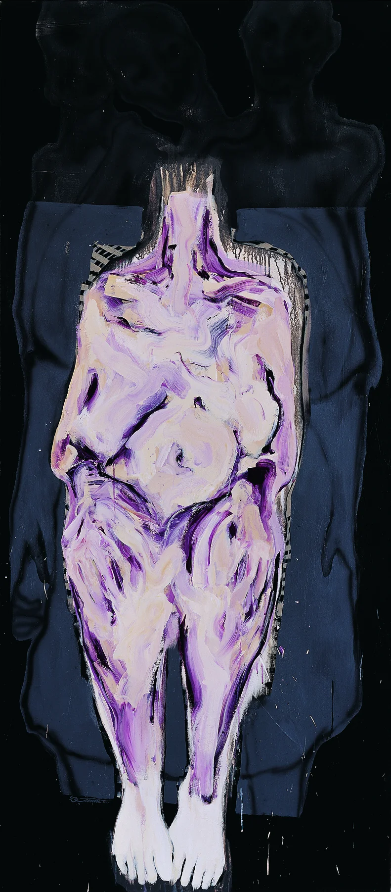 اکریلیک روی بوم — 240 × 105 cm — ۱۳۸۹ — Sara Arianpour
