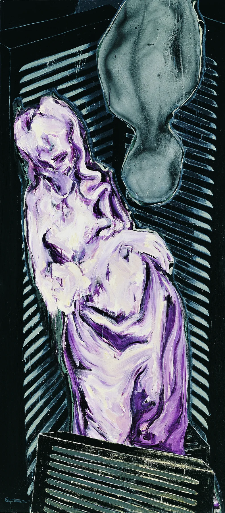 اکریلیک روی بوم — 240 × 105 cm — ۱۳۸۸ — Sara Arianpour