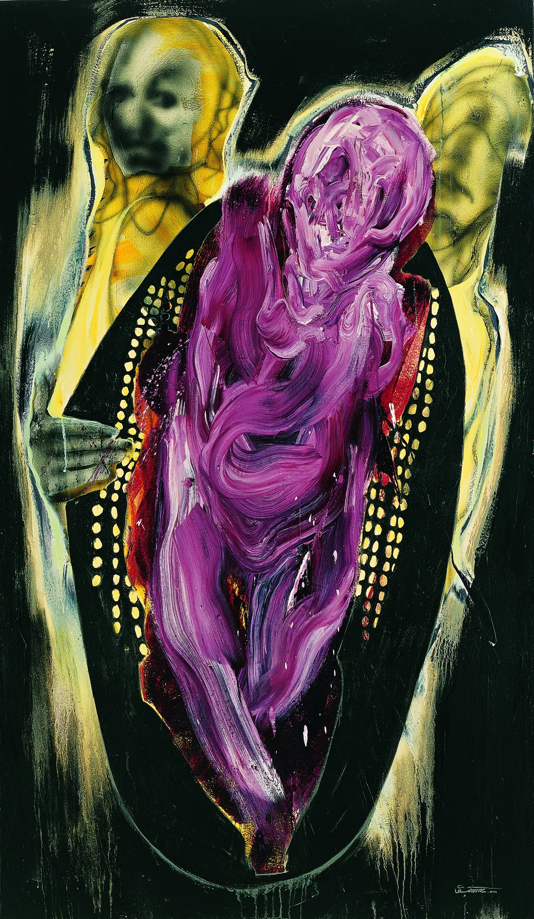 اکریلیک روی بوم — 180 × 105 cm — ۱۳۸۸ — Sara Arianpour