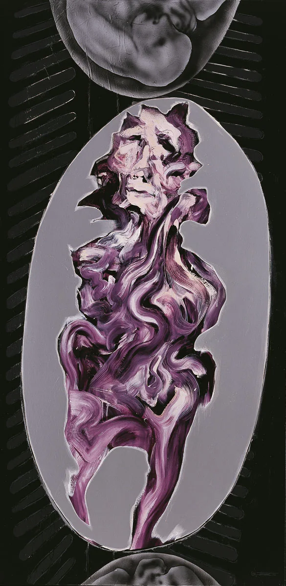 اکریلیک روی بوم — 200 × 100 cm — ۱۳۸۹ — Sara Arianpour