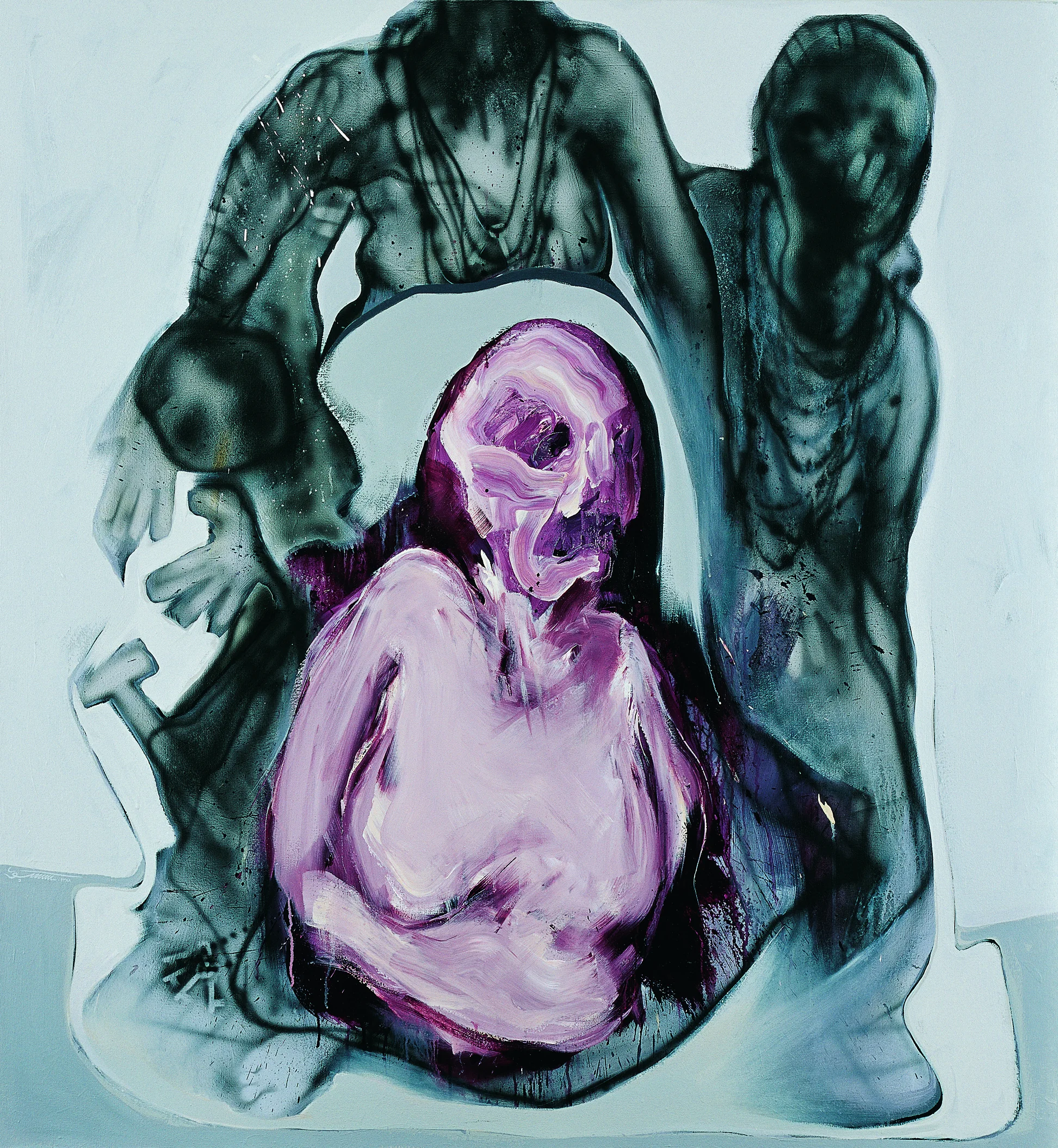 اکریلیک روی بوم — 160 × 150 cm — ۱۳۸۸ — Sara Arianpour