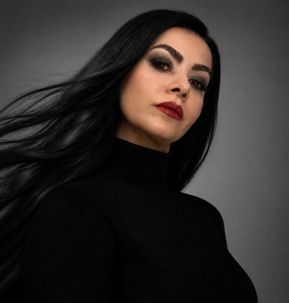 Portrait of Sara Arianpour in her studio