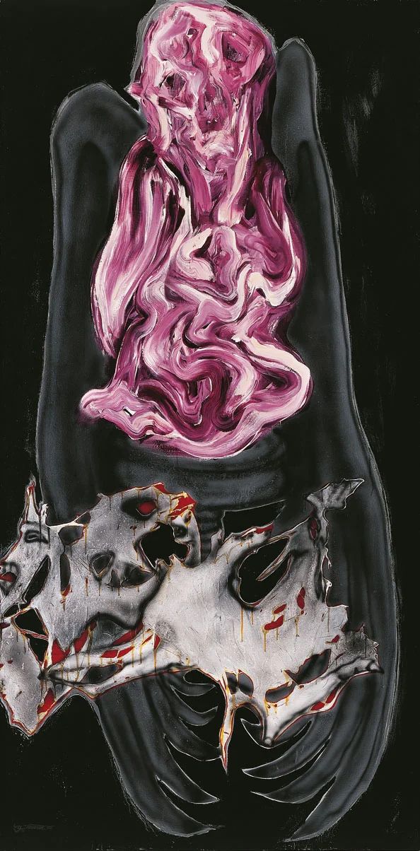 Acrylic on canvas — 200 × 100 cm — 2010 — Sara Arianpour