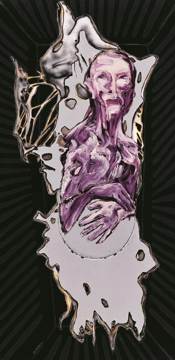 Acrylic on canvas — 200 × 100 cm — 2010 — Sara Arianpour
