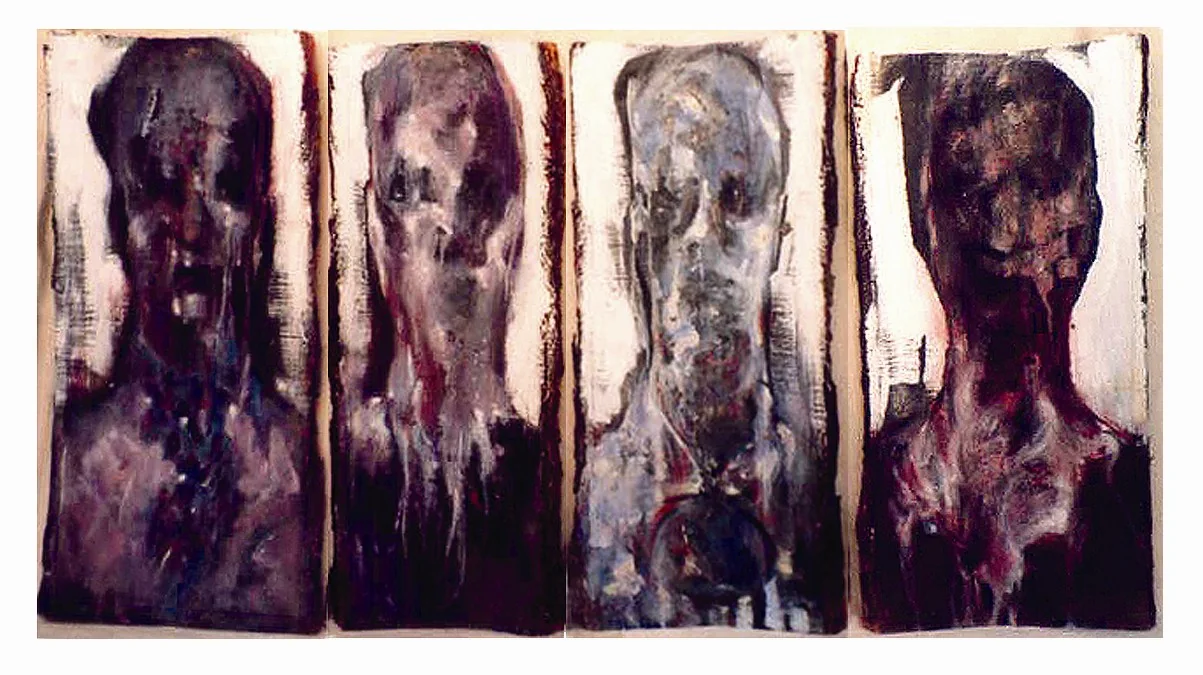 اکریلیک روی چوب — ۱۳۸۴ — Sara Arianpour